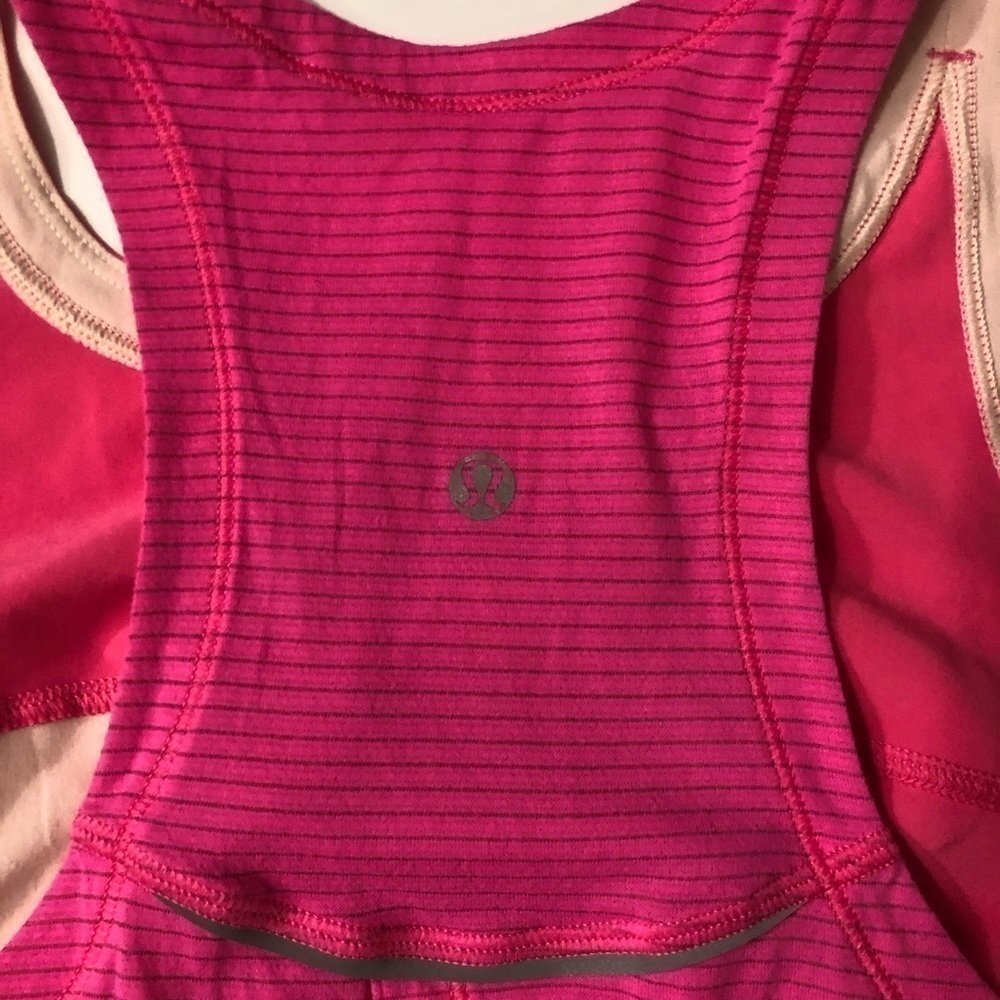 Lulemon Racerback Tank Top Pink - Picture 4 of 7